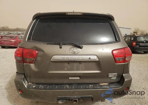 2016 Toyota Sequoia Limited из США, поврежденный, VIN 5TDJW5G16GS144710